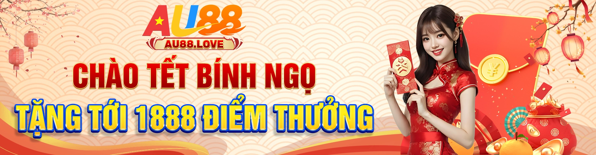 AU88 tặng tới 1888 điểm thưởng
